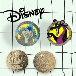 Disney Villains Pin Set
